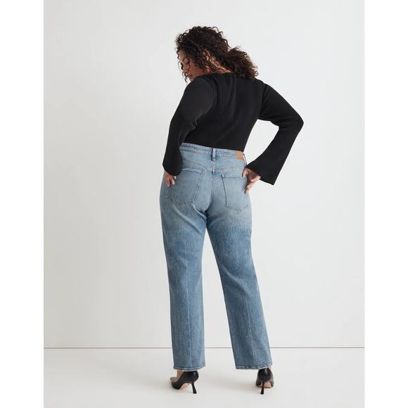 Madewell The '90s Straight Jean Rondell Wash Size 33 - Picture 4 of 12